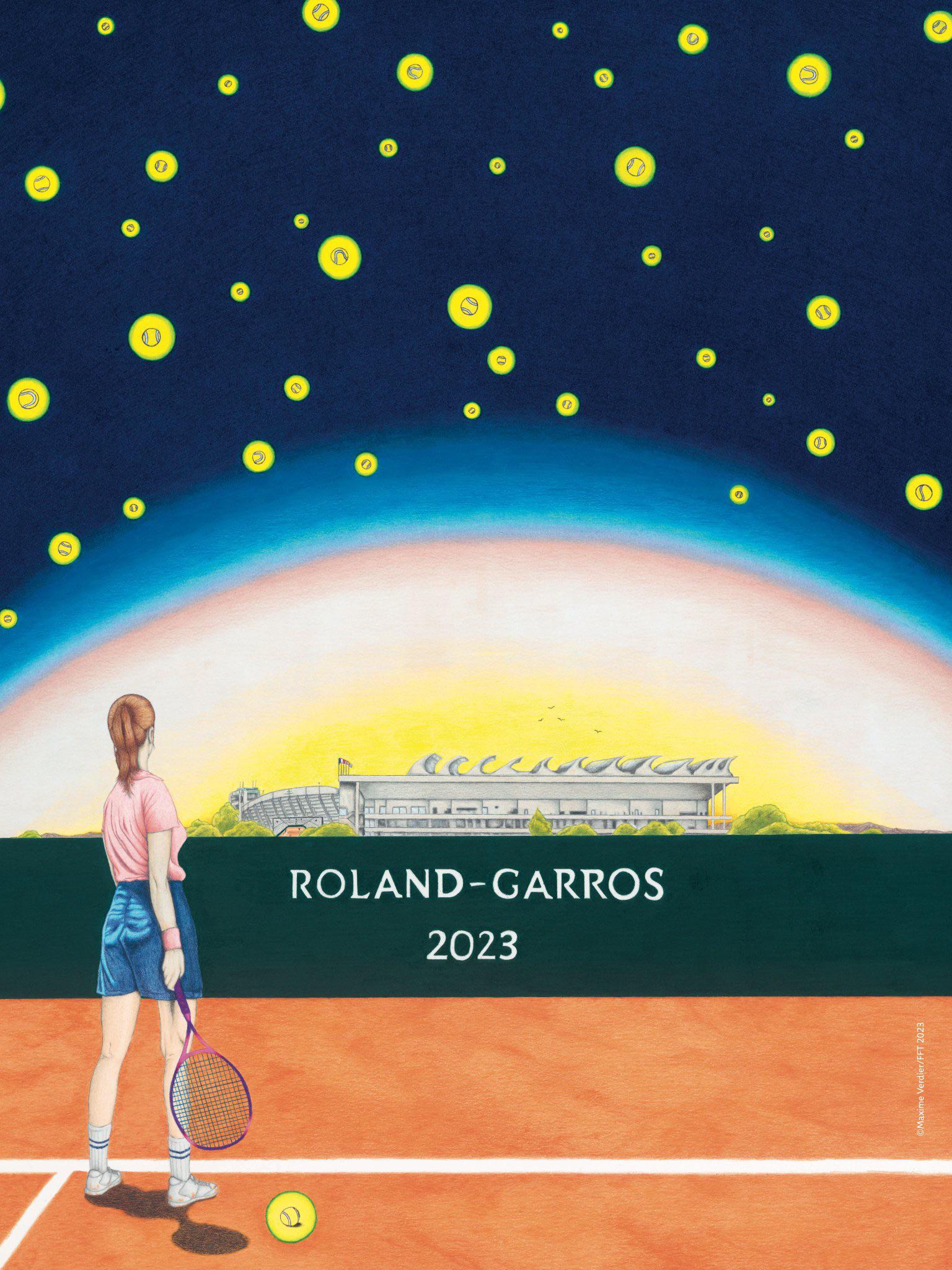 Roland Garros memorabilia.