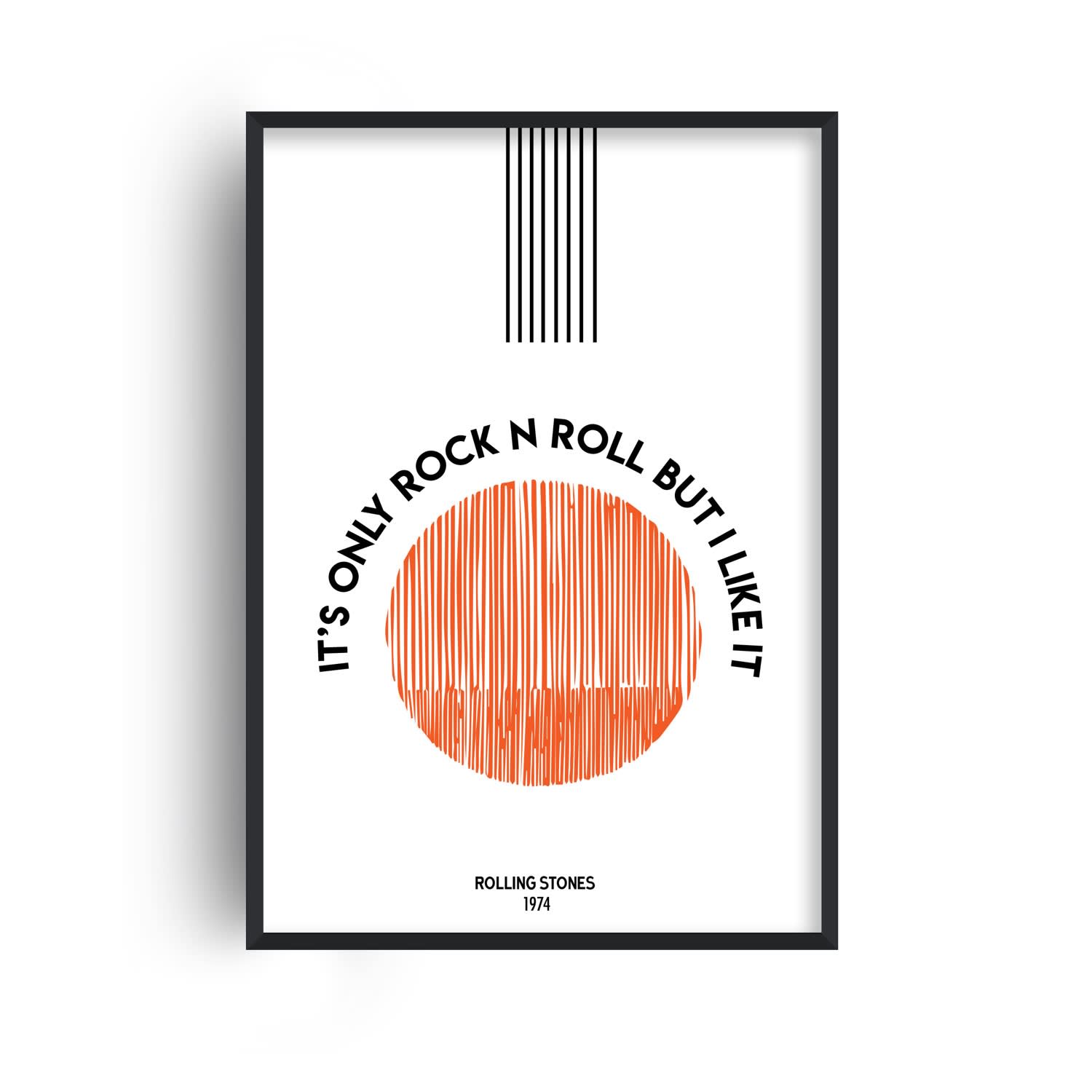 rolling stones print 0016