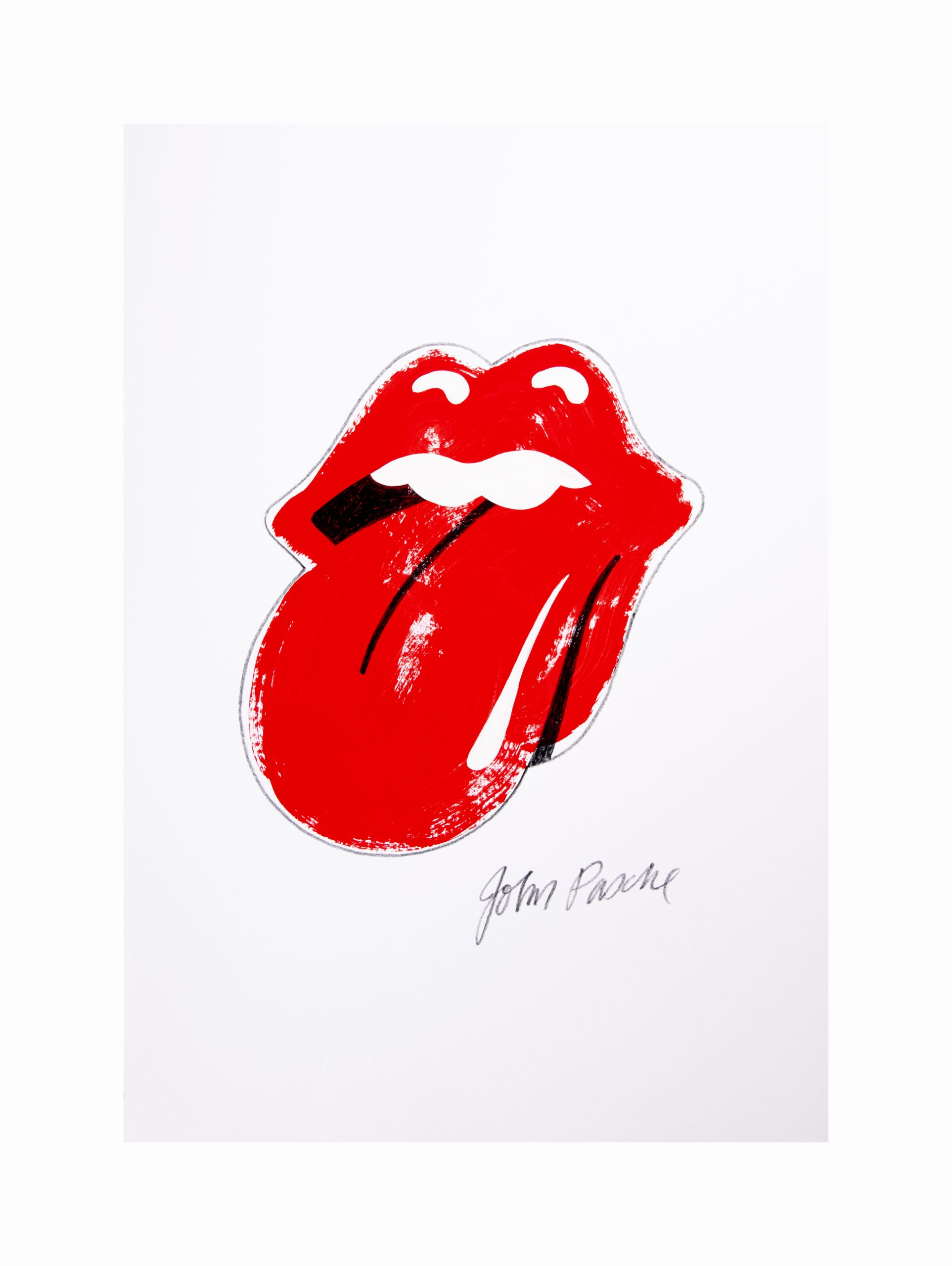 rolling stones print 0022
