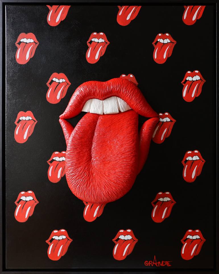 rolling stones print 0023