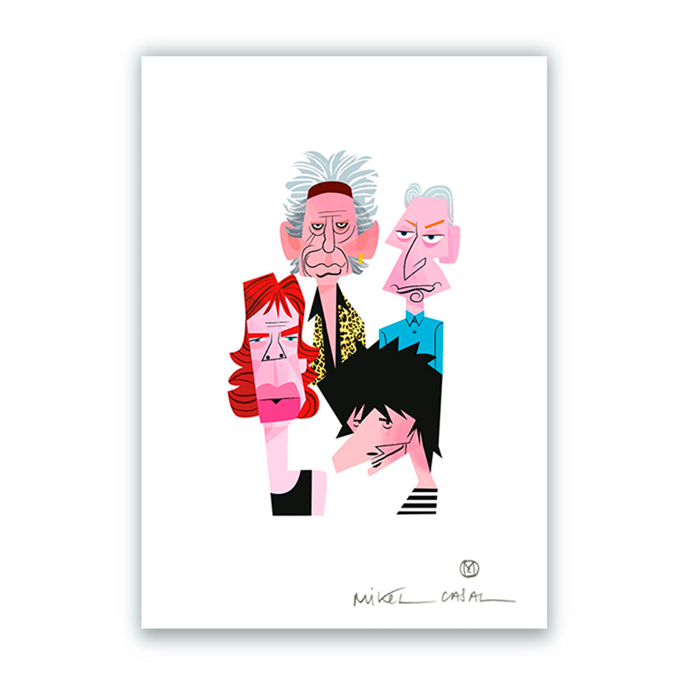 rolling stones print 0025