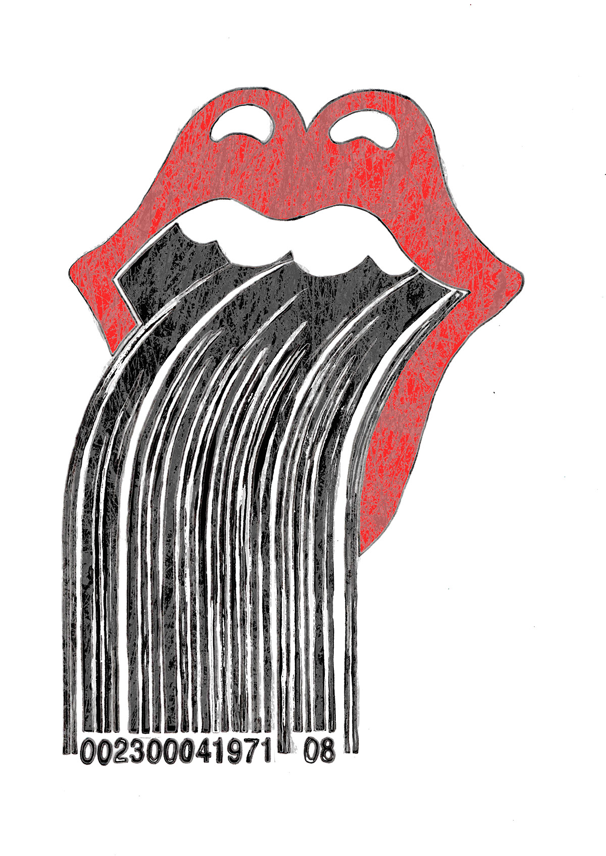 rolling stones print 0026
