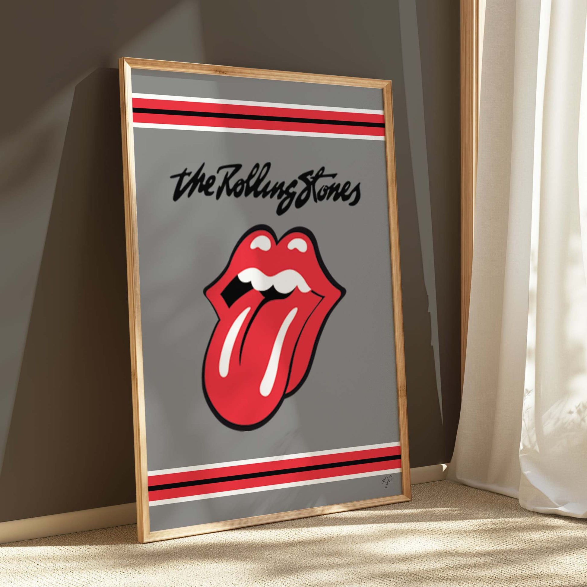 rolling stones print 0030