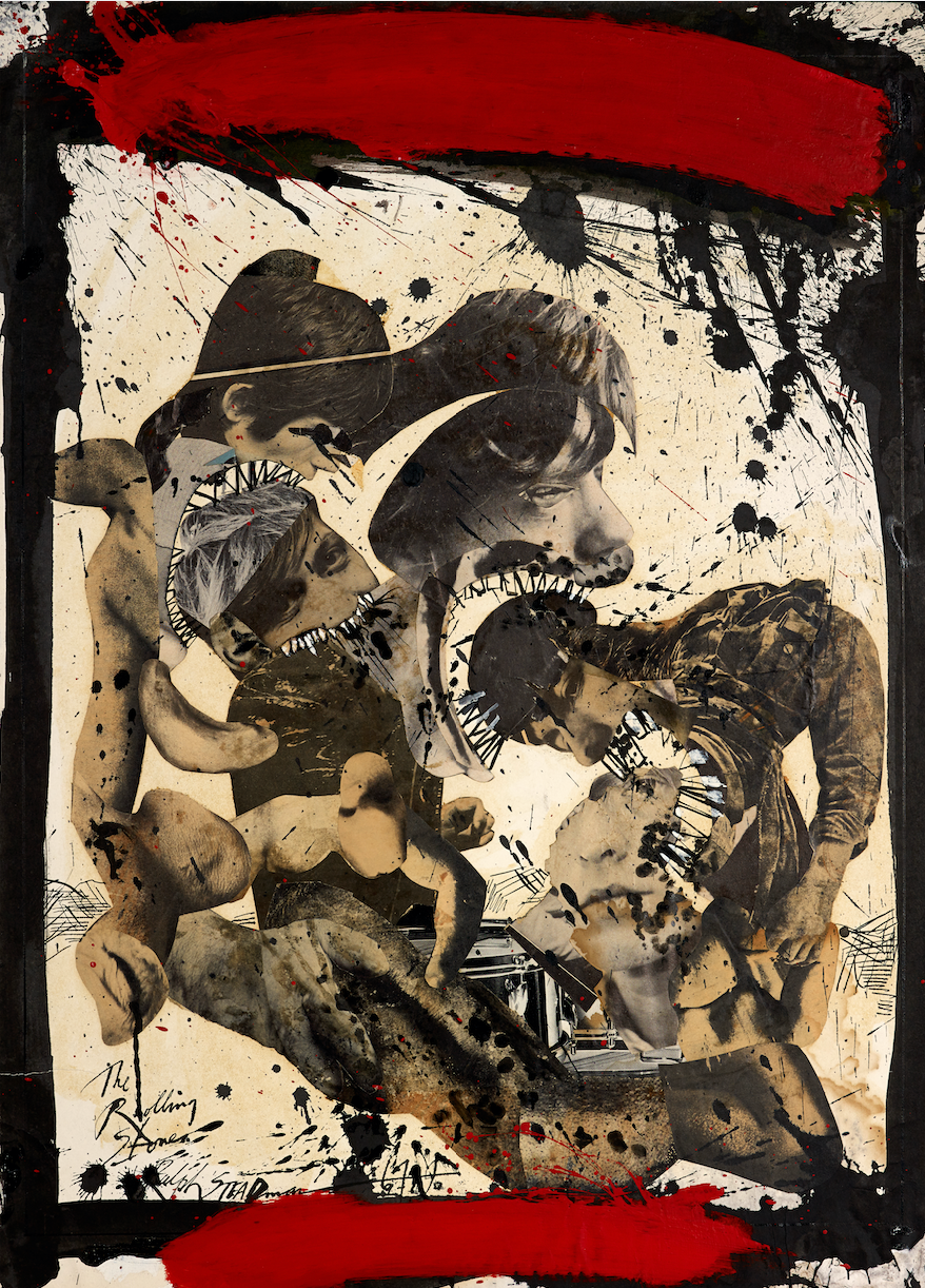 rolling stones print 0034