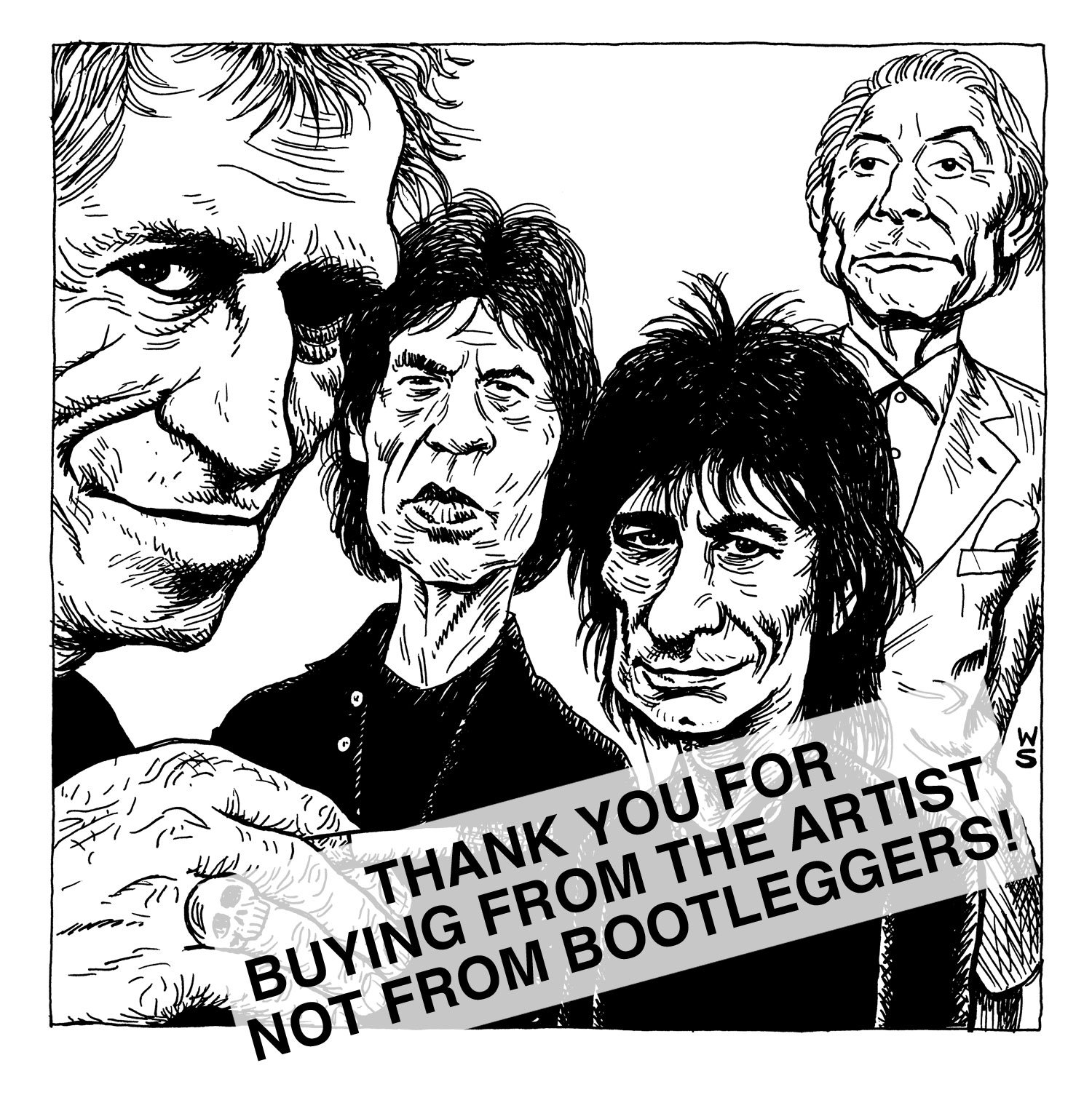 rolling stones print 0037