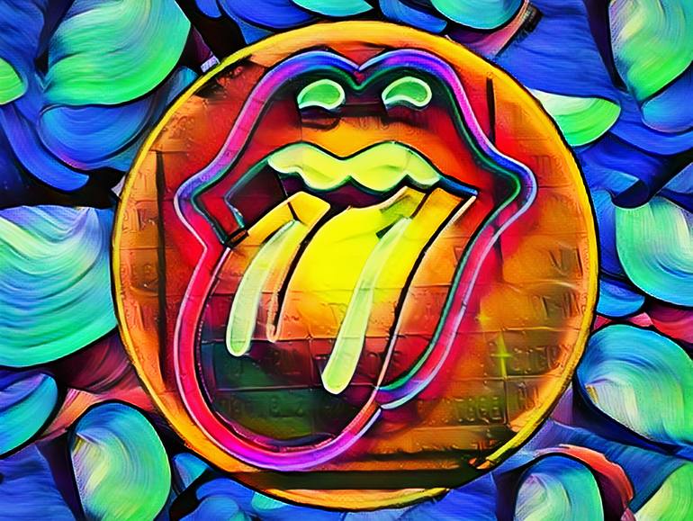 rolling stones print 0040