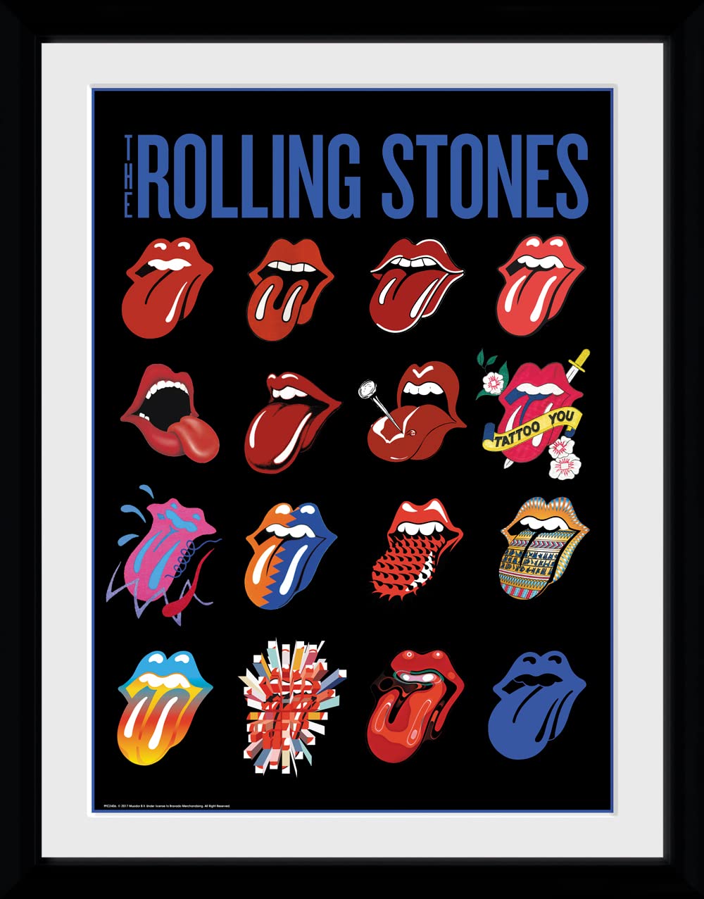 rolling stones print 0042
