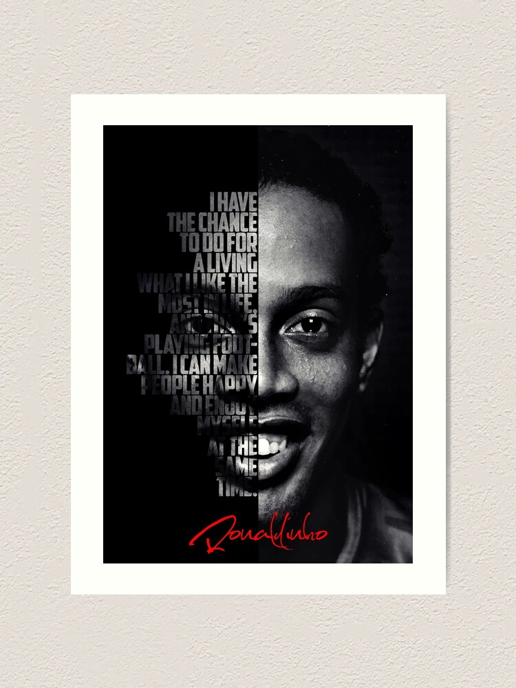 ronaldinho black and white 0013