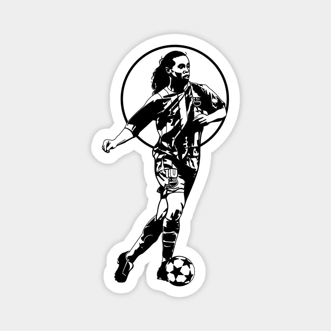 ronaldinho black and white 0021