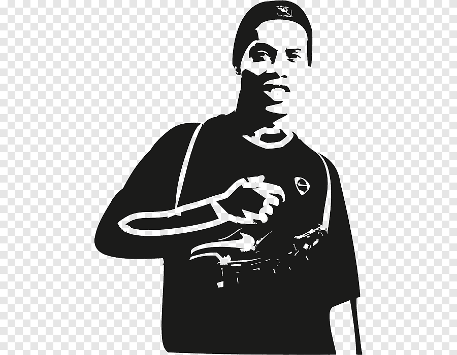 ronaldinho black and white 0040