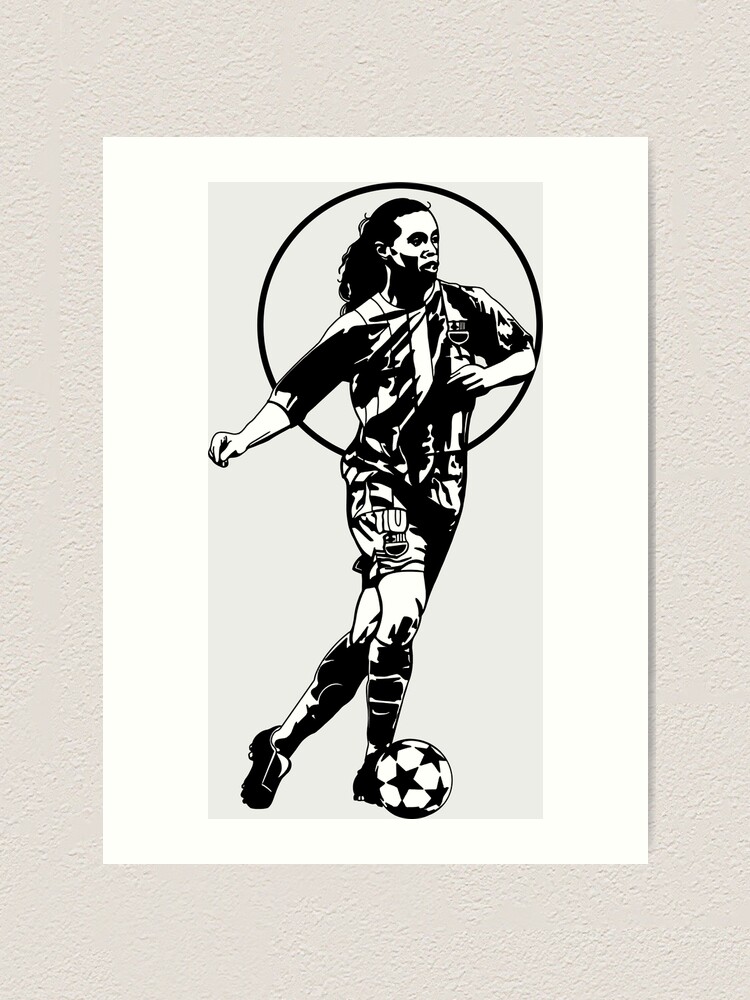ronaldinho black and white 0072