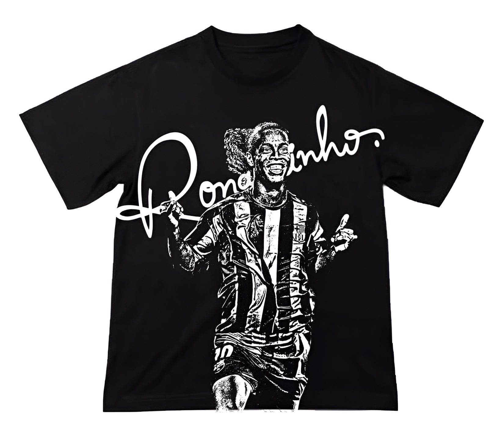 ronaldinho black and white 0073