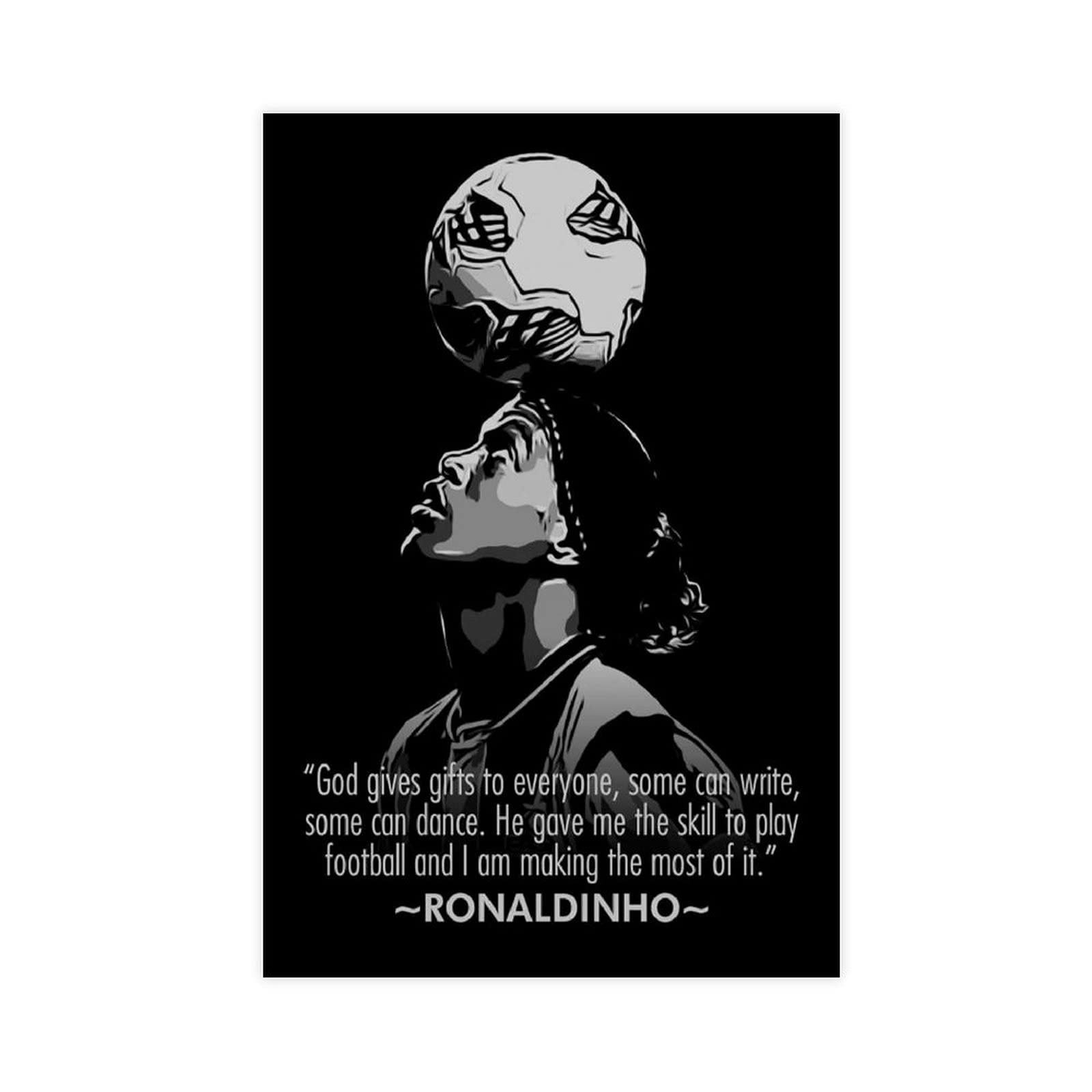 ronaldinho black and white 0078
