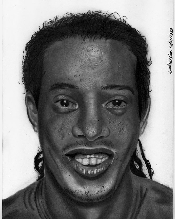 ronaldinho black and white 0079