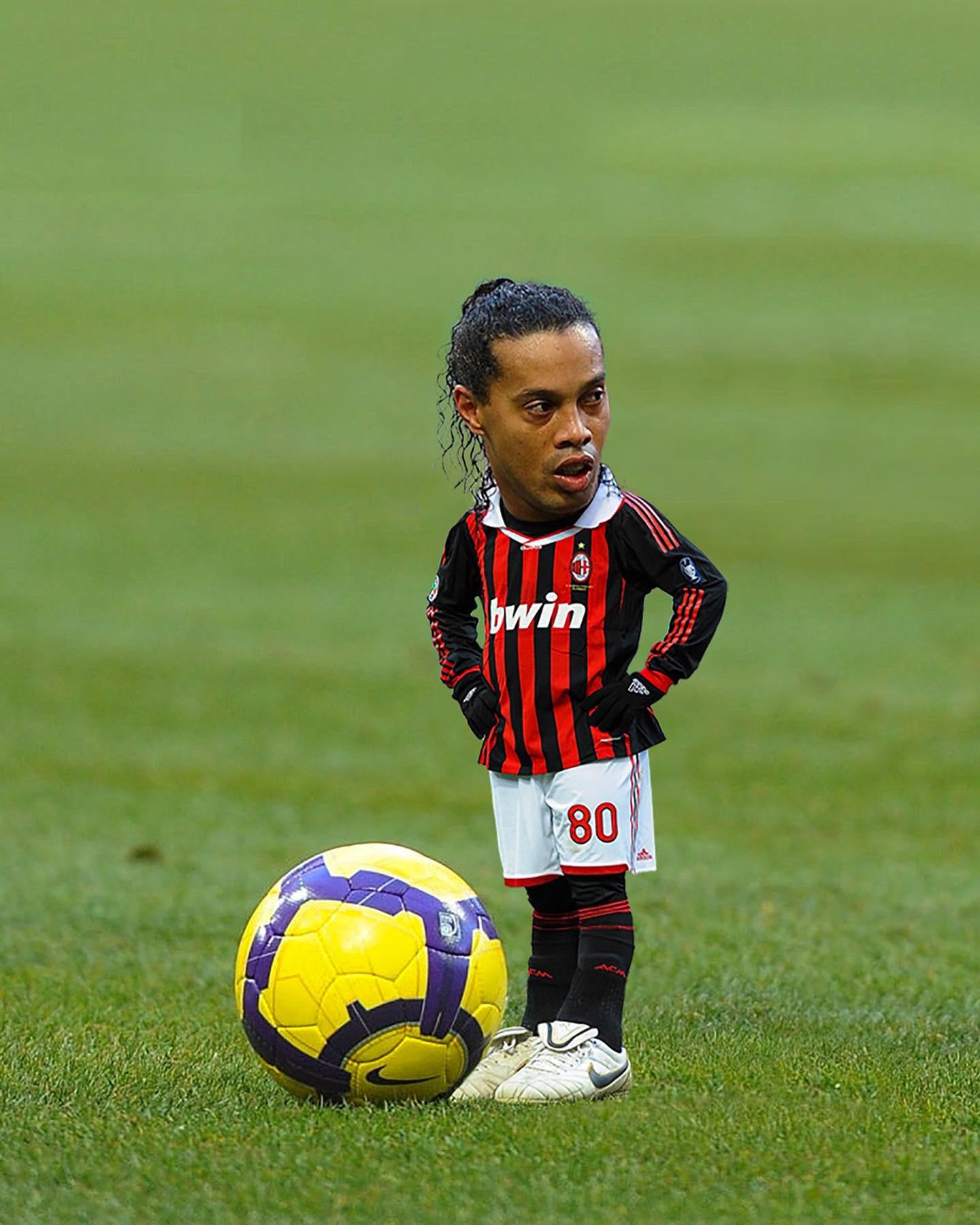 ronaldinho funny poses