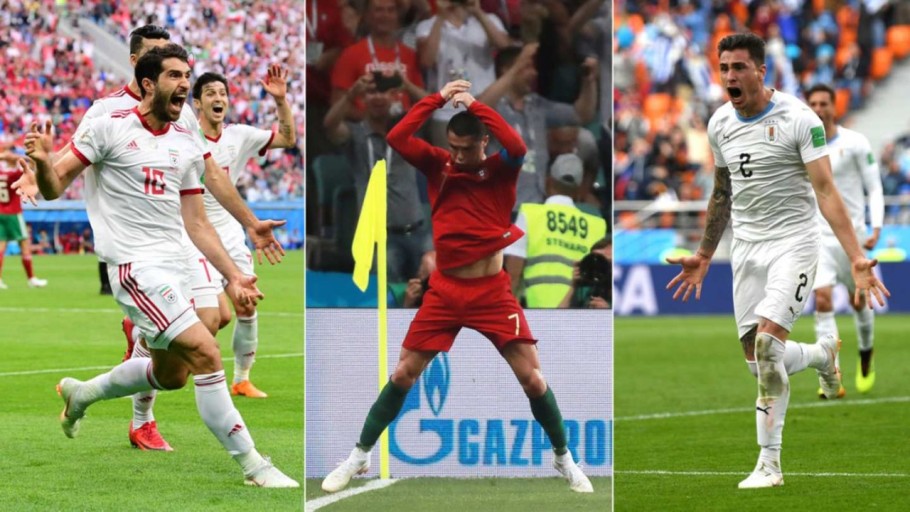 ronaldo 2018 world cup free kick 0057