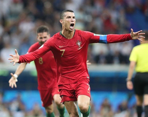ronaldo 2018 world cup free kick 0095