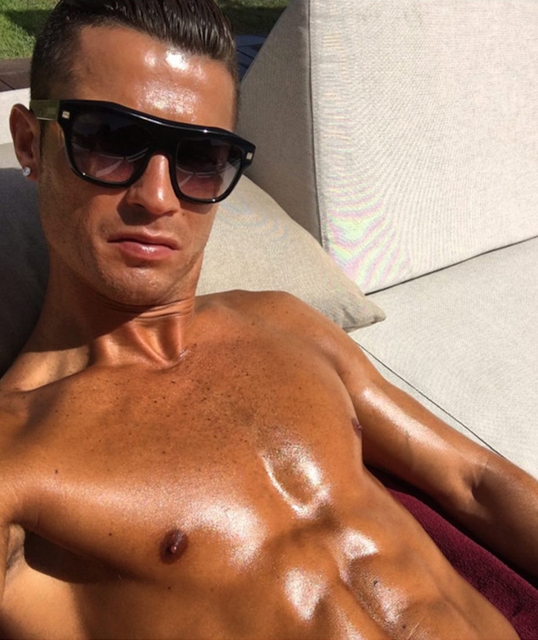 Ronaldo fitness photos