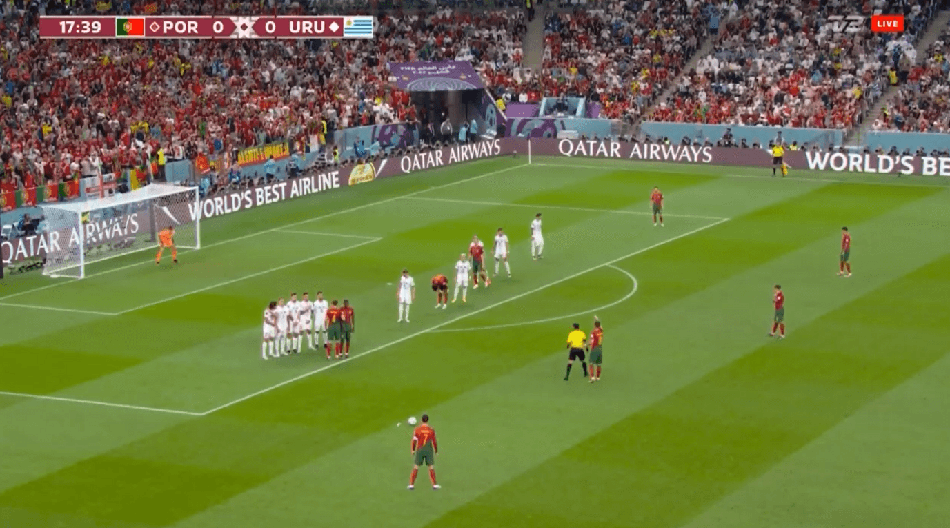 cr7 free kick 0022