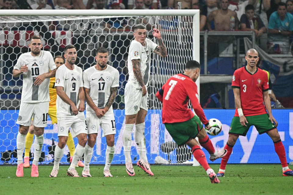 ronaldo free kick wallpaper 0043