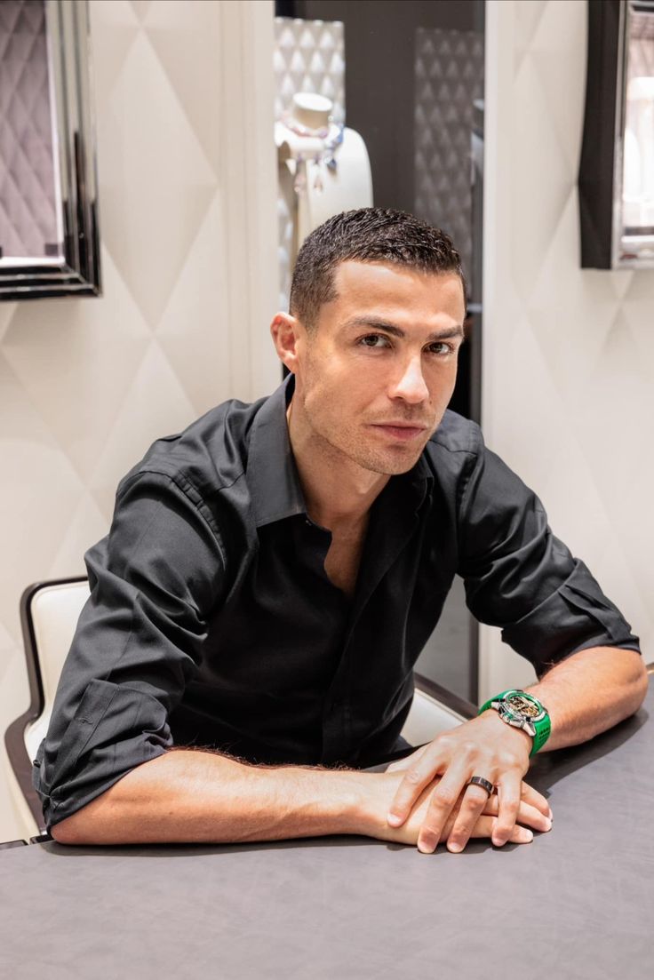 Ronaldo game day photoshoot