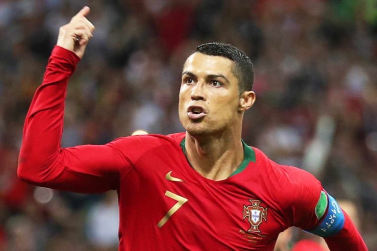 Ronaldo game face