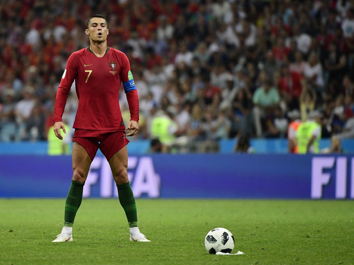 Ronaldo goal celebration