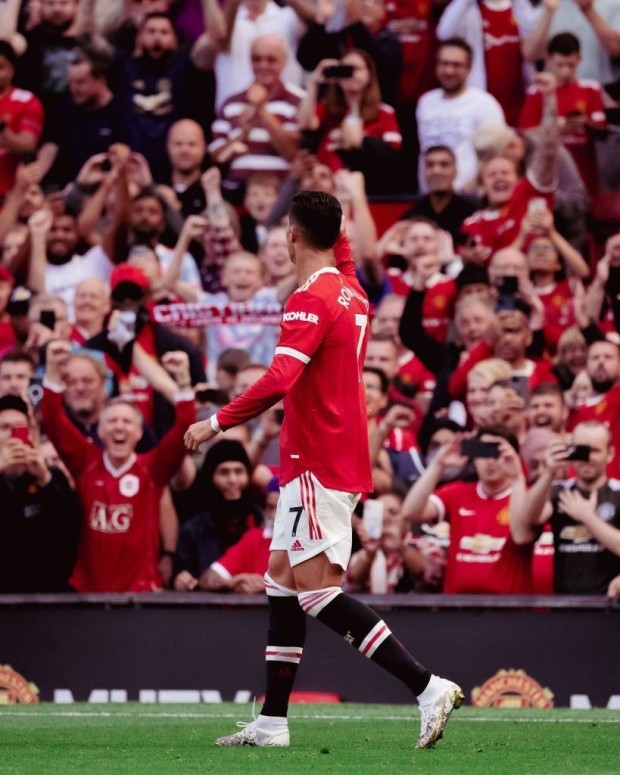 Ronaldo team celebrations 2022