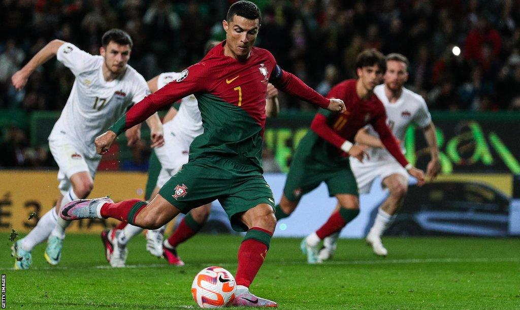 ronaldo vs liechtenstein