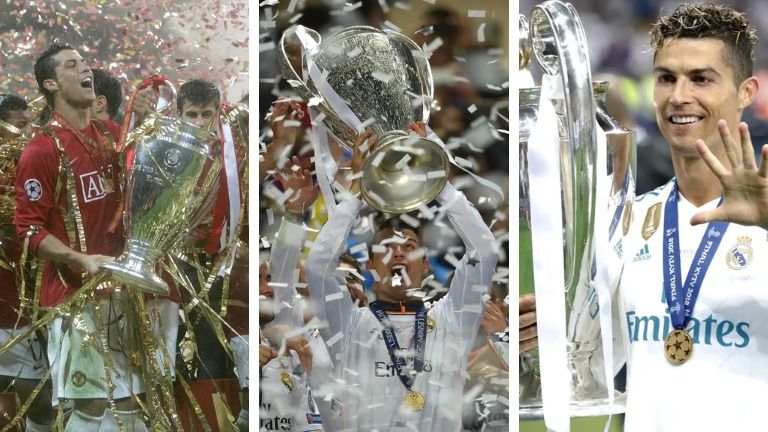 ronaldo with champions league trophy 0031