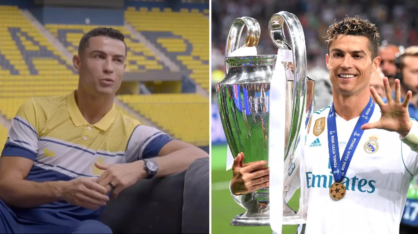 ronaldo with champions league trophy 0057