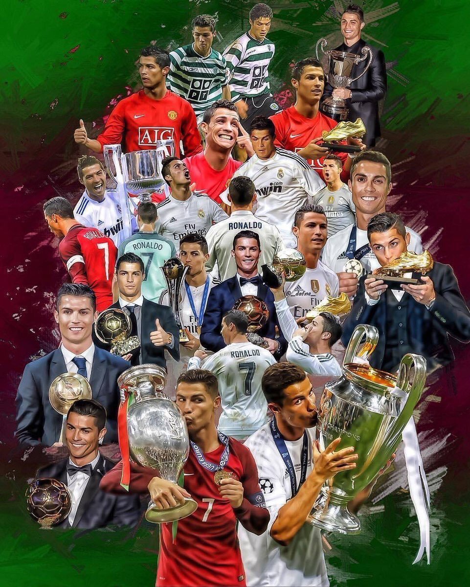 ronaldo with champions league trophy 0073