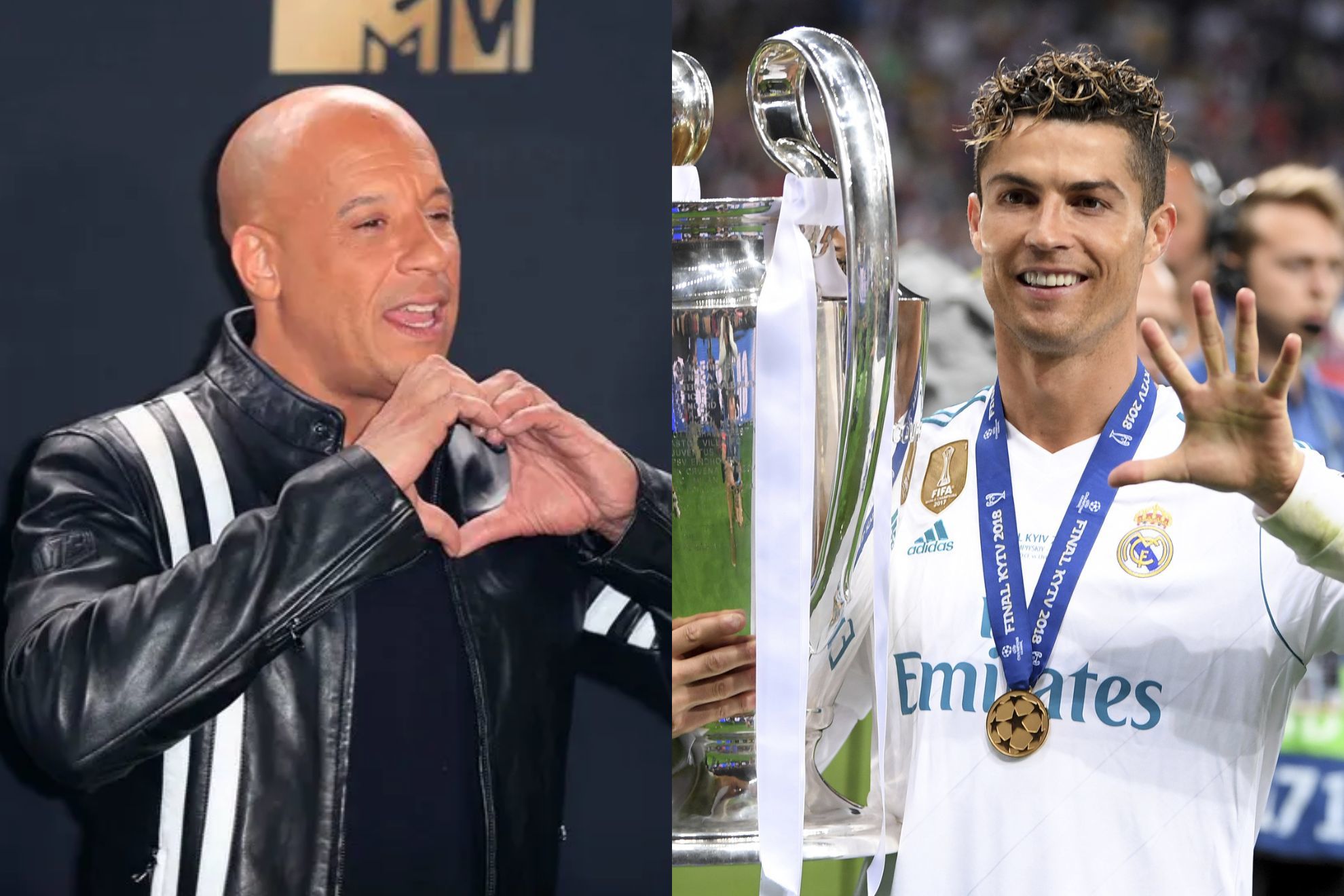 ronaldo with champions league trophy 0084