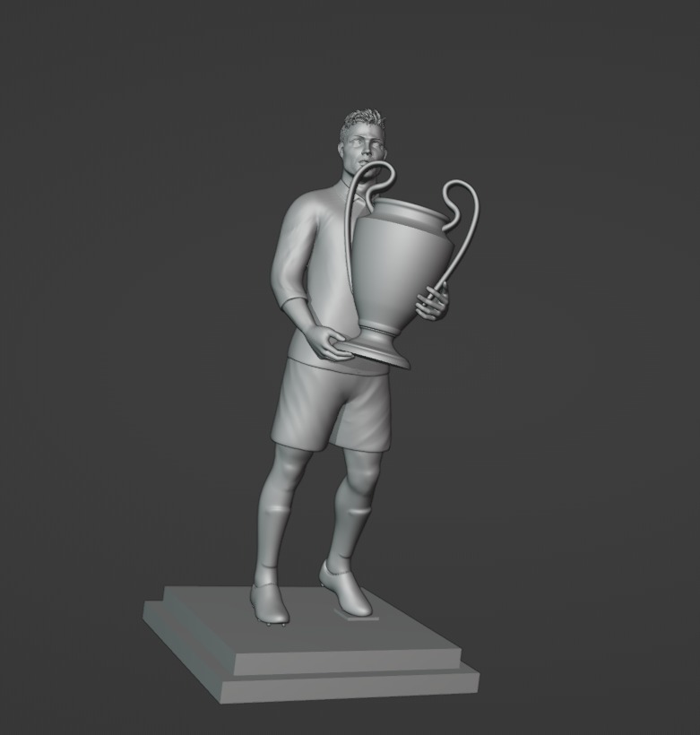 ronaldo with champions league trophy 0097