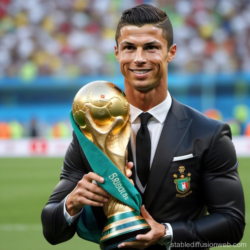 ronaldo world cup trophy 0027