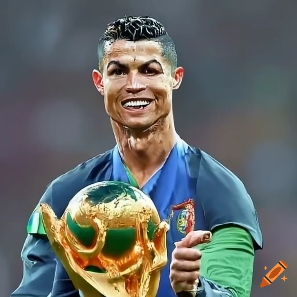 ronaldo world cup trophy 0030