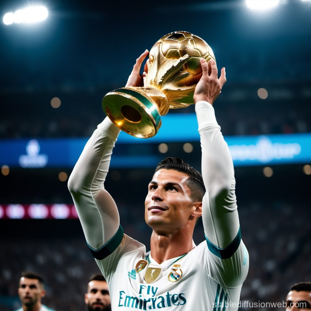 ronaldo world cup trophy 0036