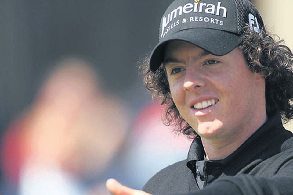 Rory McIlroy early career images