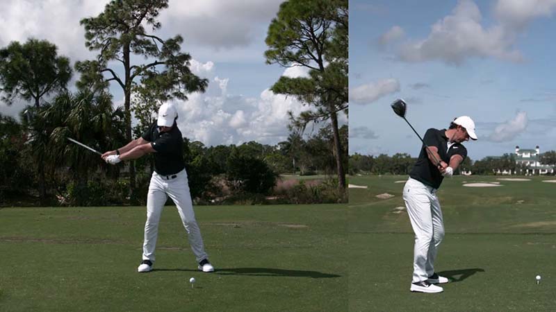 Rory McIlroy golf instruction