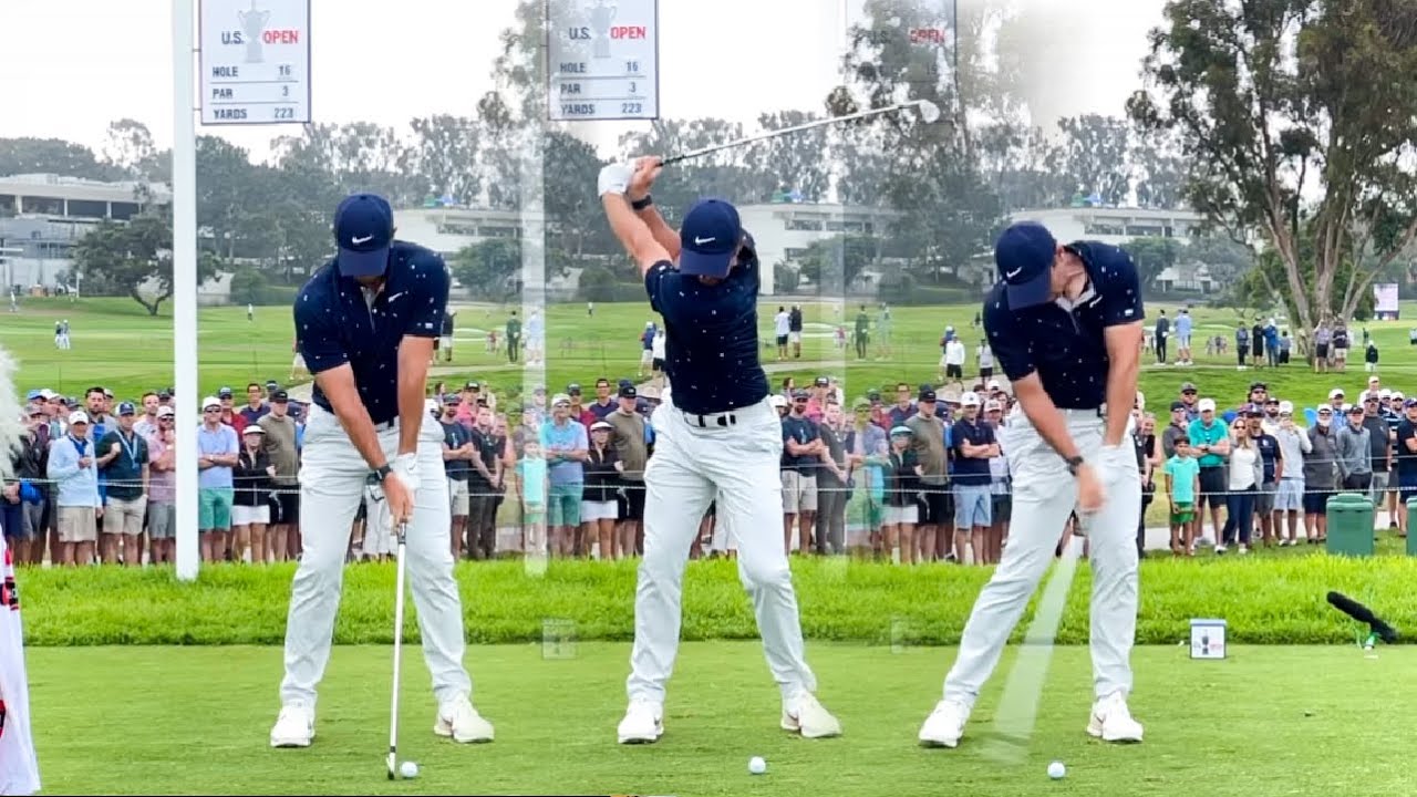 Rory McIlroy golf technique