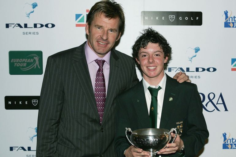 Rory McIlroy junior golf tournaments