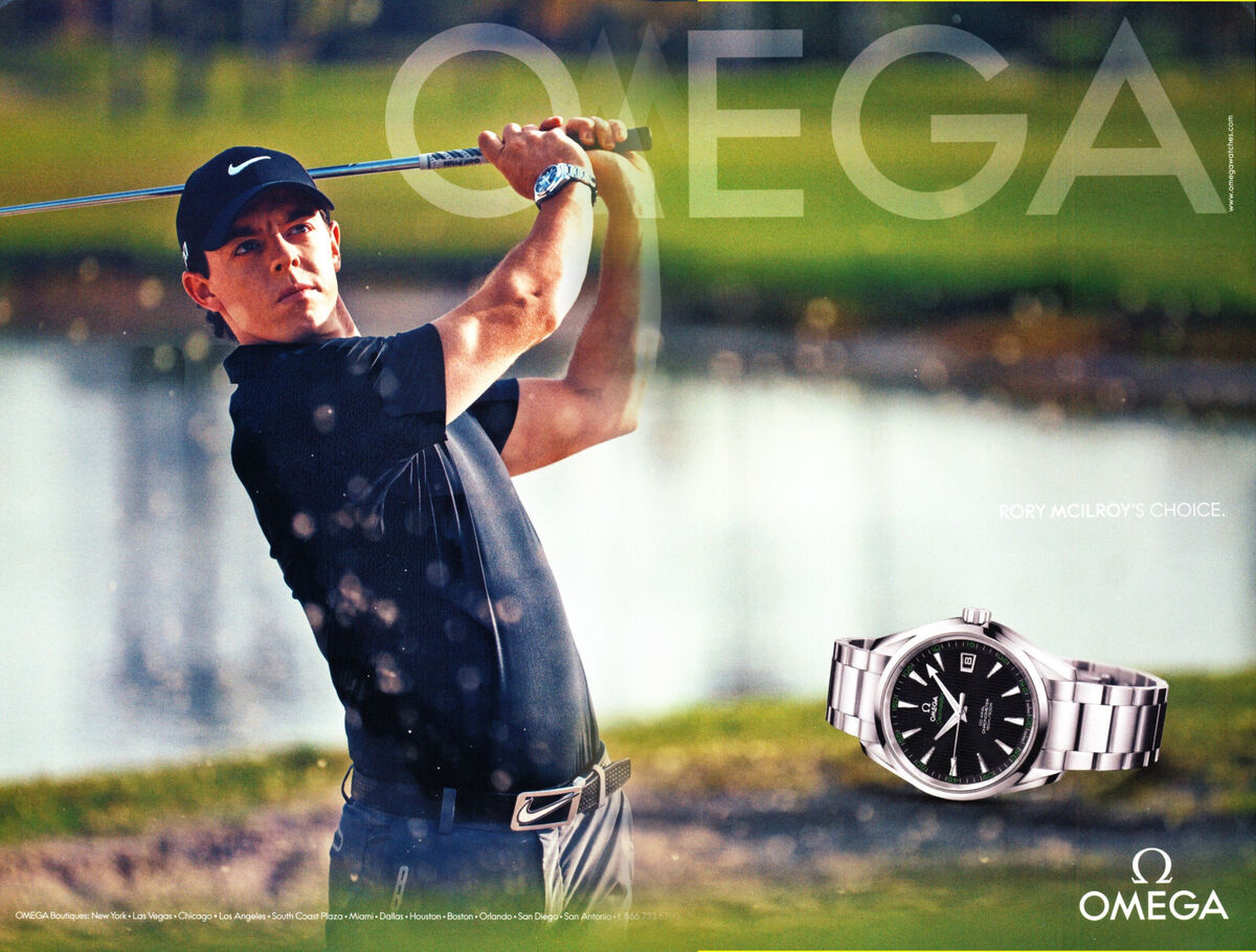 Rory McIlroy Omega limited edition