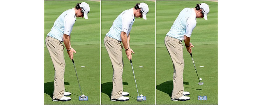 Rory McIlroy putting breakthrough