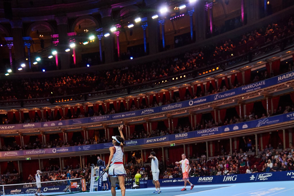 Royal Albert Hall tennis legends
