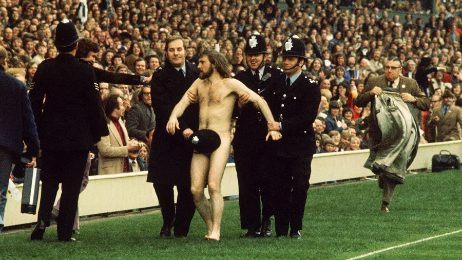 rugby match streaker