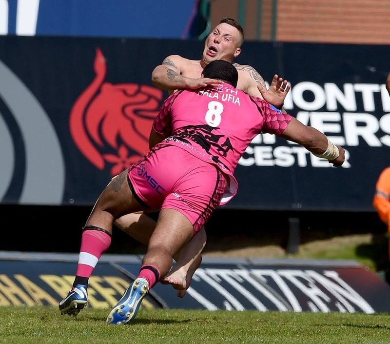 rugby pitch invader