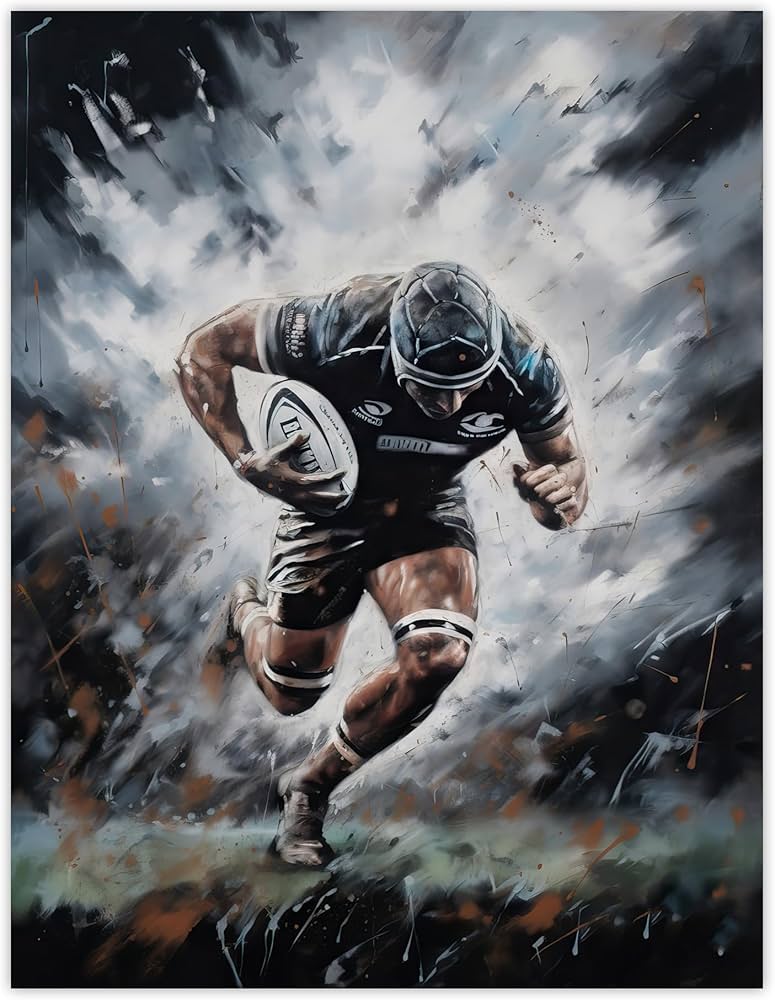 rugby wall decor