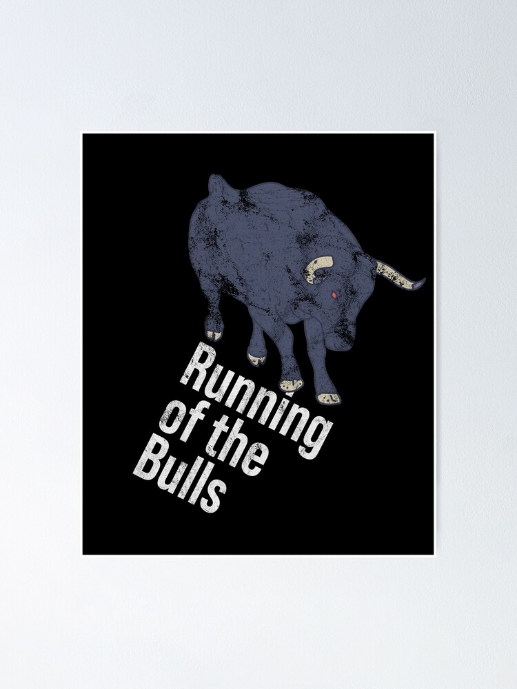 running of the bulls poster 0024