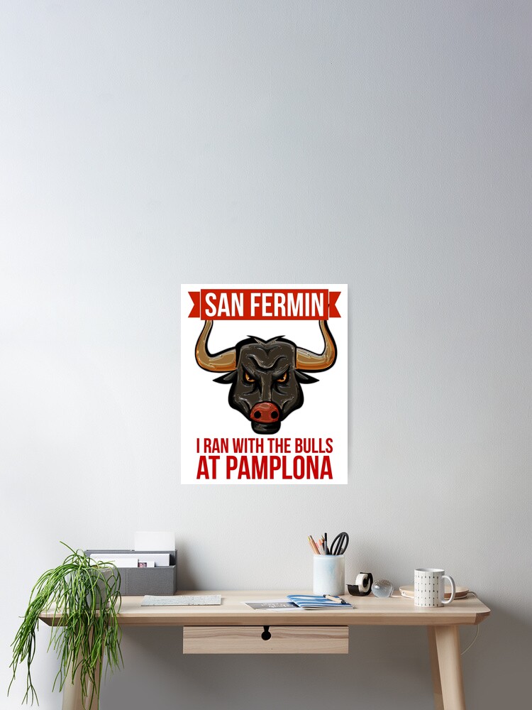 running of the bulls poster 0033