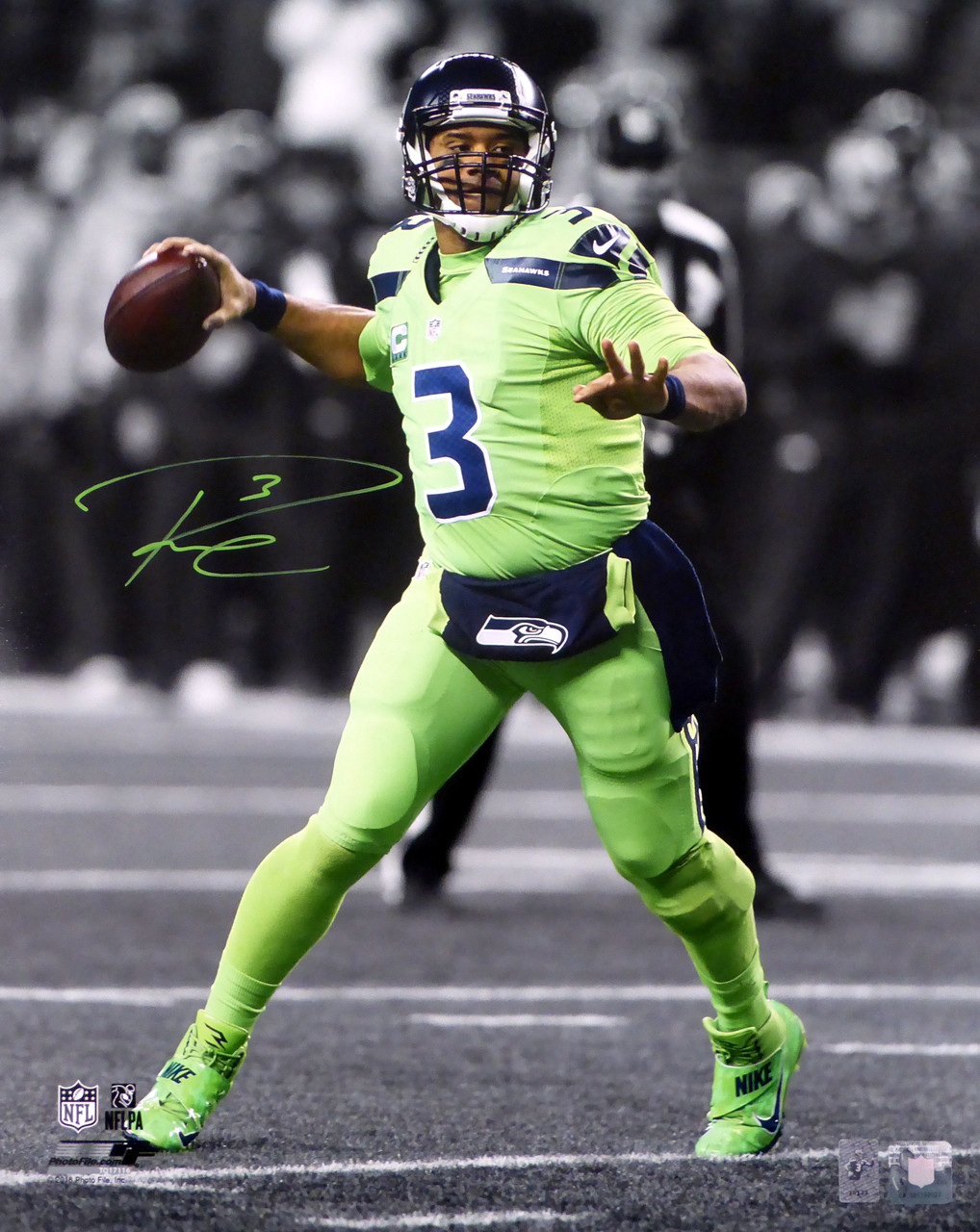 Russell Wilson sports memorabilia